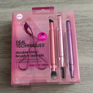 Real Techniques Double Time Brush & Lash Set